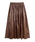 Crinkle Gloss Maxi Skirt